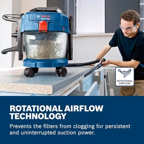 Bosch Professional 18V System Industrial Dust Extractor GAS 18V-10 L Blue – 2