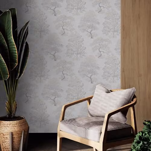 Superfresco Elmwood Mocha Botanical Wallpaper in Brown, Paste the Paper – 2