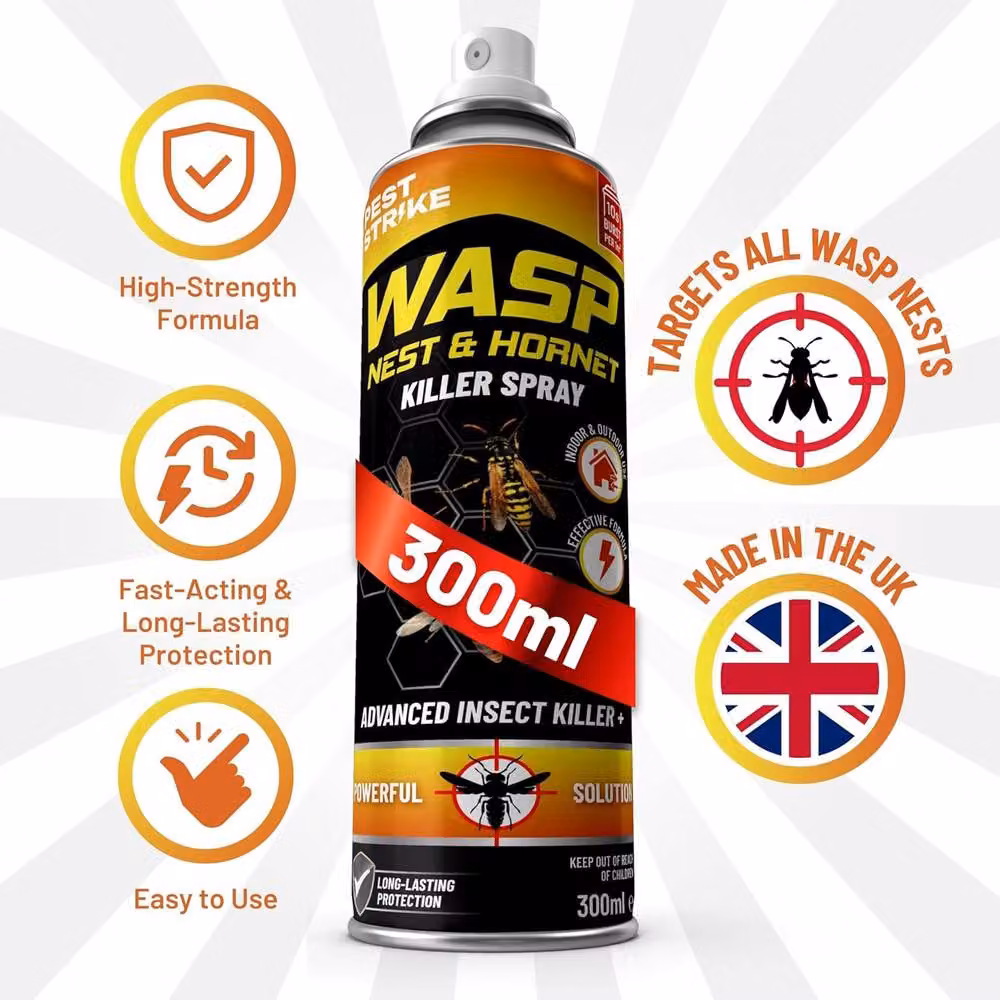 Volila Wasp Nest Killer Spray 300ml Fast-Acting Aerosol – 2