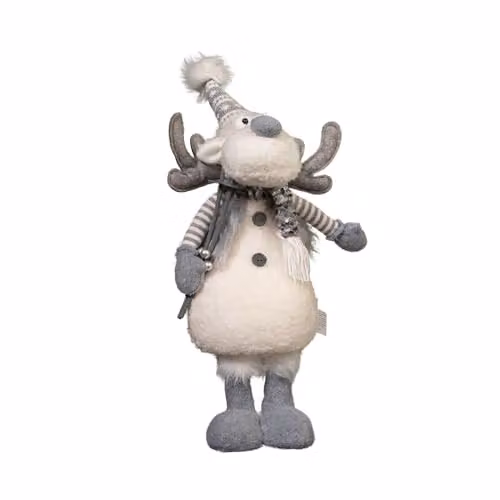Samuel Alexander Grey Light Up Christmas Standing Reindeer, Height: 56 cm – 3