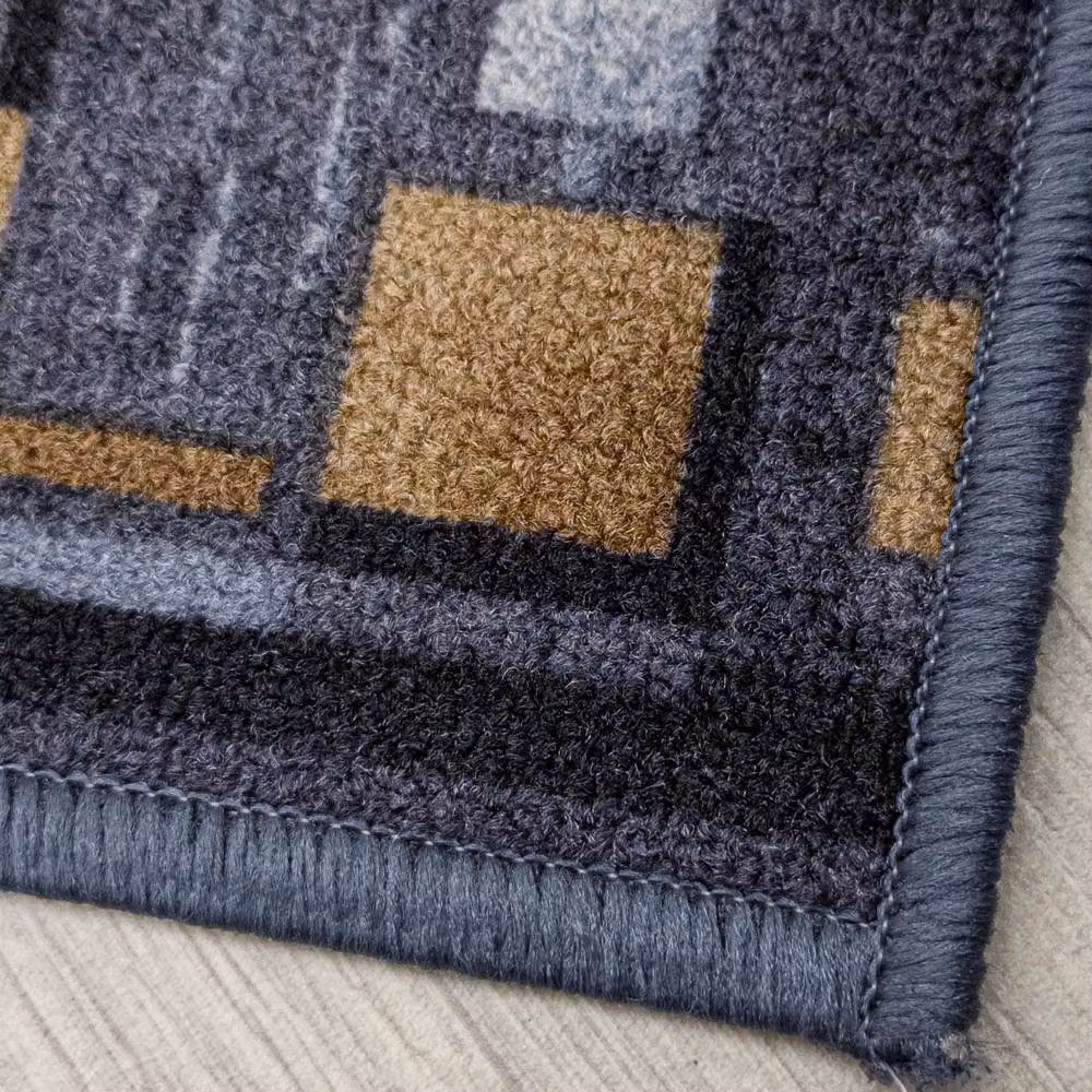 runrug Bombay Hallway Runner Rug in Grey, Non-Slip and Hardwearing, W: 80 cm, L: 360 cm – 4