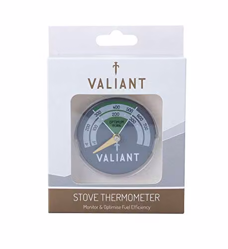Vaillant FIR116 Magnetic Stove Thermometer in Green Aluminum – 4
