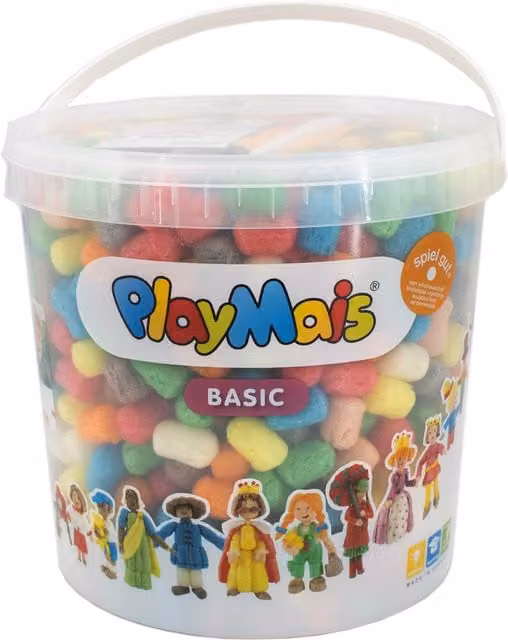 PlayMais Classic Basic Multicolour Creative Modeling Clay, 27.5 cm