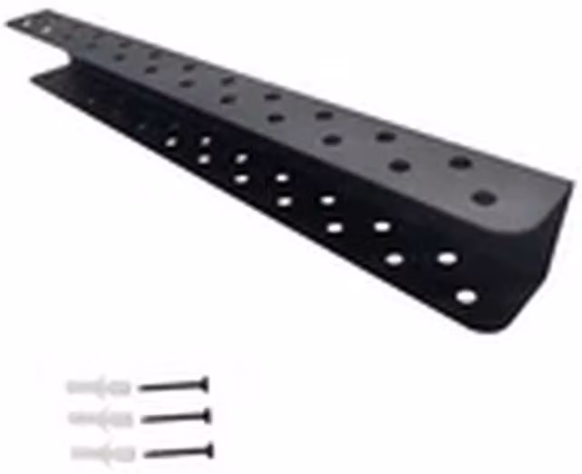 EONLION 2-Piece Wall Mounted Steel Screwdriver Organiser and Tool Storage Rack in Black – 1