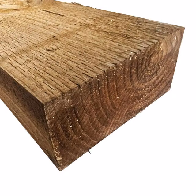 Snowdon Timber Treated Brown Sleeper Pack of 2, W: 10 cm, L: 180 cm, H: 20 cm
