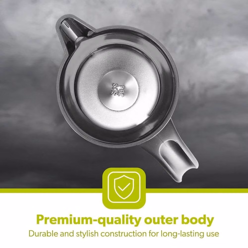 Havendro Gold Insulated Double Walled Stainless Steel Carafe with Lid, 1.5 l – 3