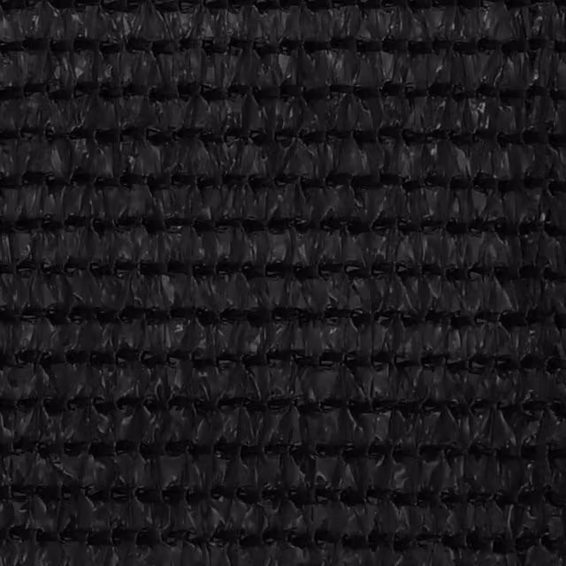 Berkfield Home Black Balcony Screen, W: 75 cm, W: 400 cm