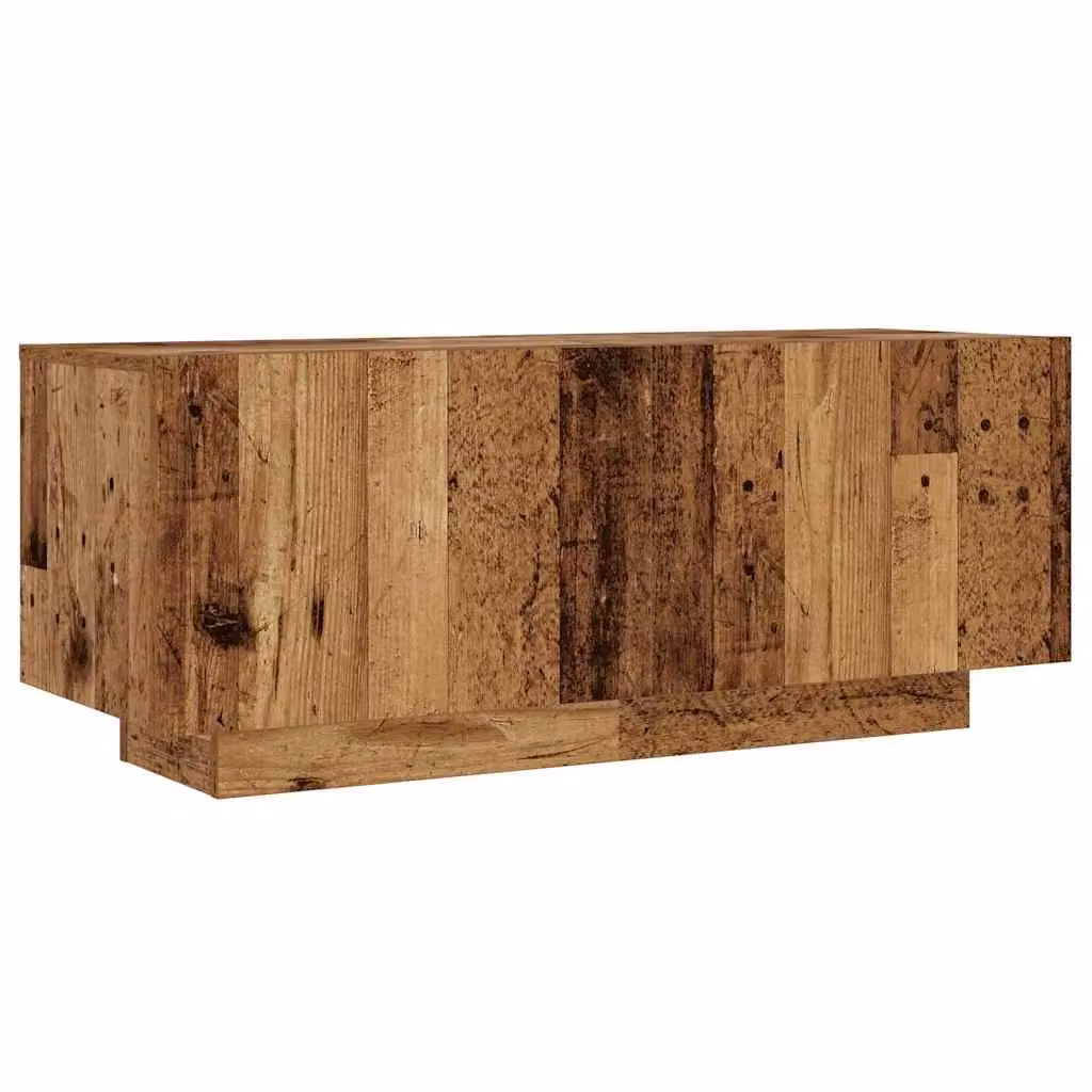 Berkfield Home Rustic Old Wood TV Cabinet in Brown, W/D/H: 100 x 35 x 40 cm – 2