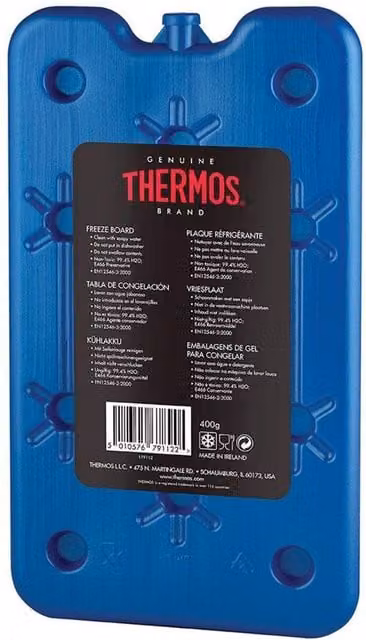 Thermos Freeze Board Screw Top Food Flask, Dark Blue, 400 g – 1