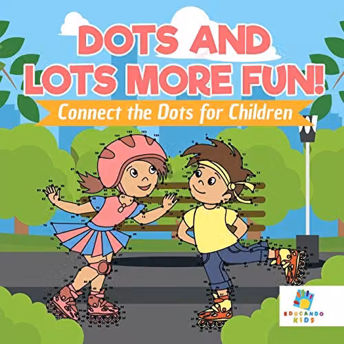 Educando Kids Connect the Dots Activity Book for Children, Multicolour, 21.59 cm