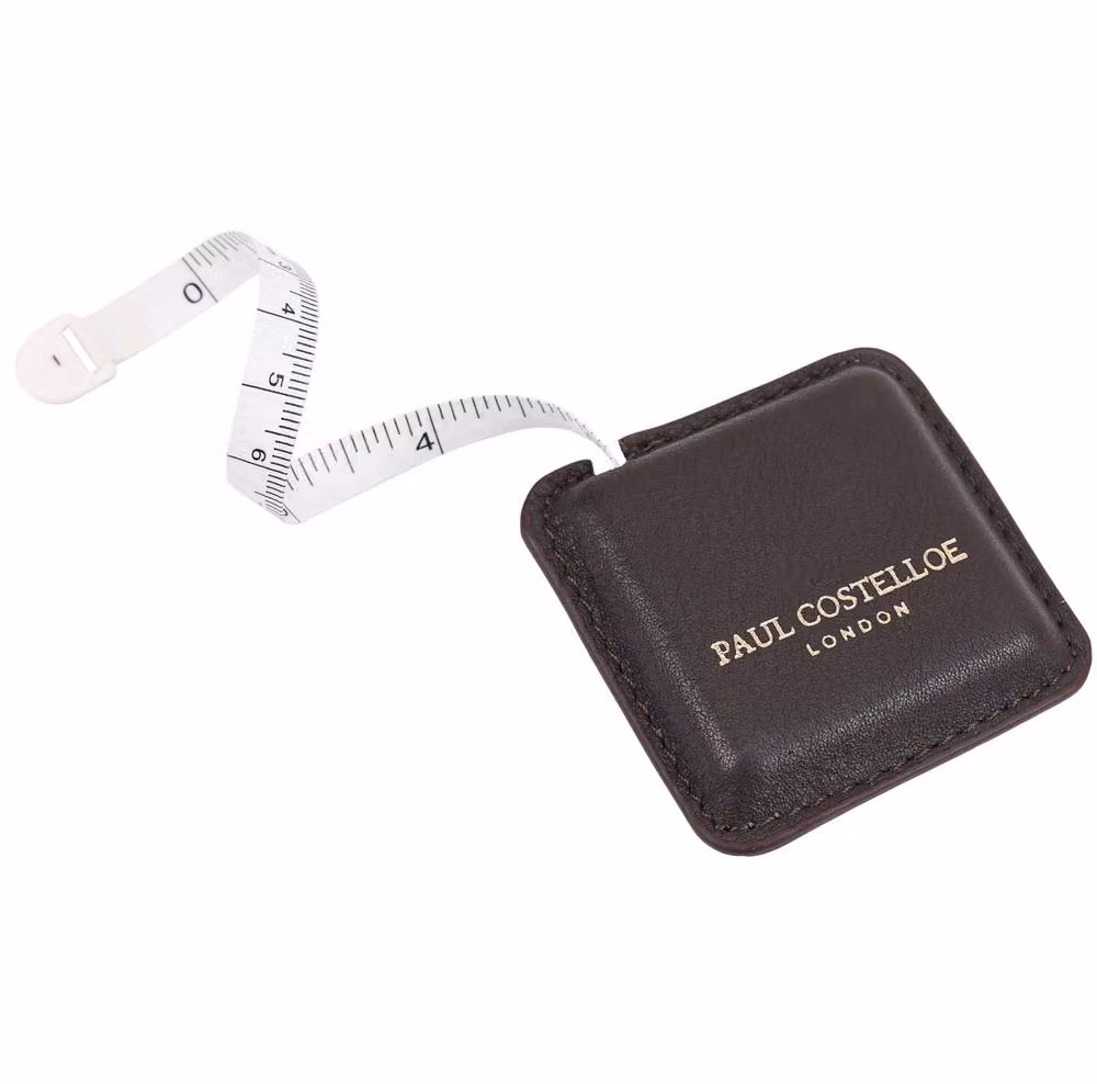 Paul Costelloe INO Leather Tape Measure in Brown – 3