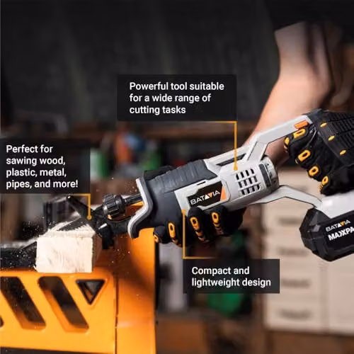 Batavia MAXXPACK 18V Reciprocating Saw Bare Unit, Grey – 2