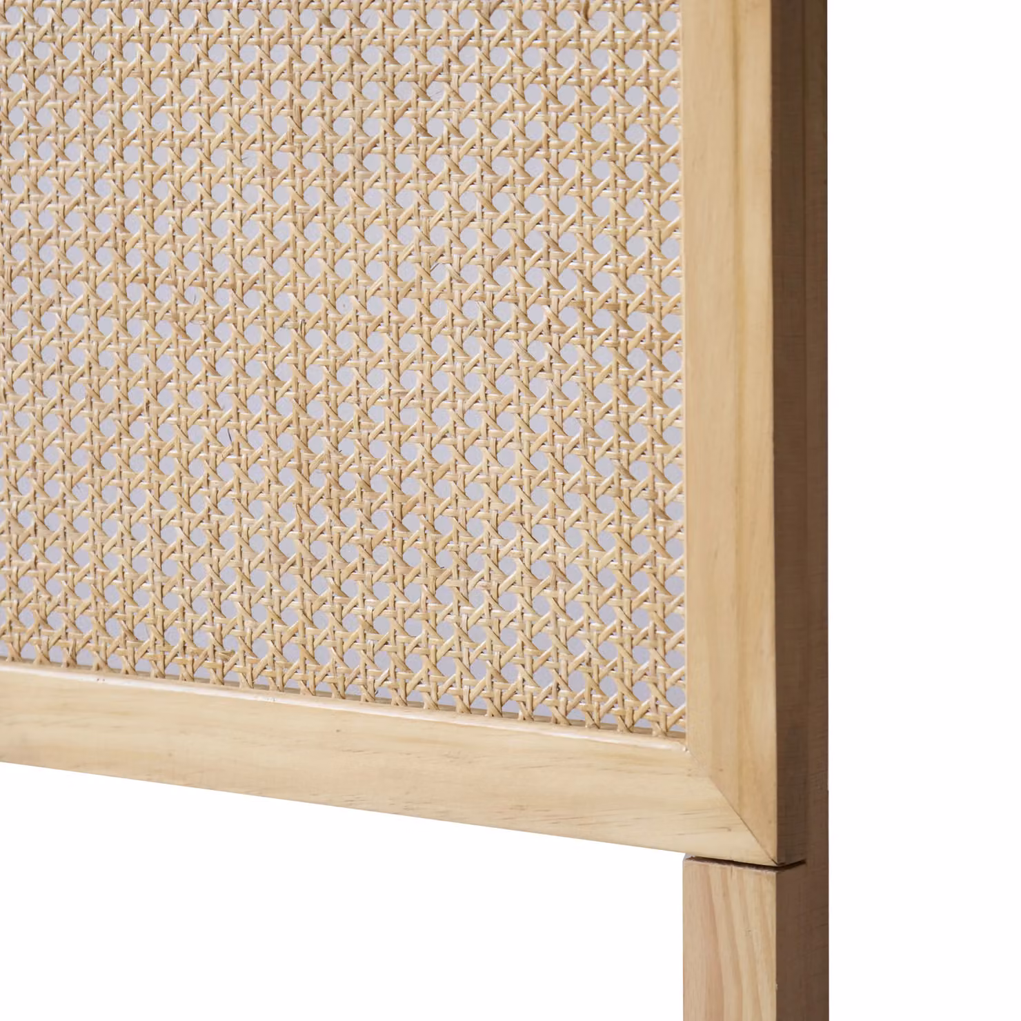 HORSENS Nordlys Scandinavian Solid Wood Headboard in Brown, Width: 160 cm, Height: 108 cm – 3