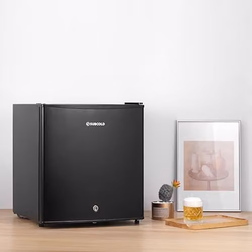 Subcold Eco50 Mini Fridge Black, 45L Countertop Compressor Model with Lockable Solid Door – 2