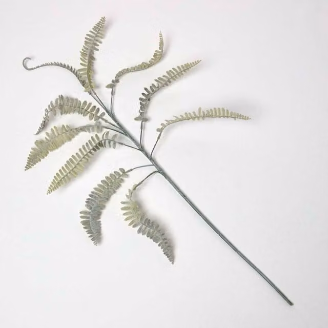 Homescapes Artificial Royal Fern Branch, Green, Height: 80 cm