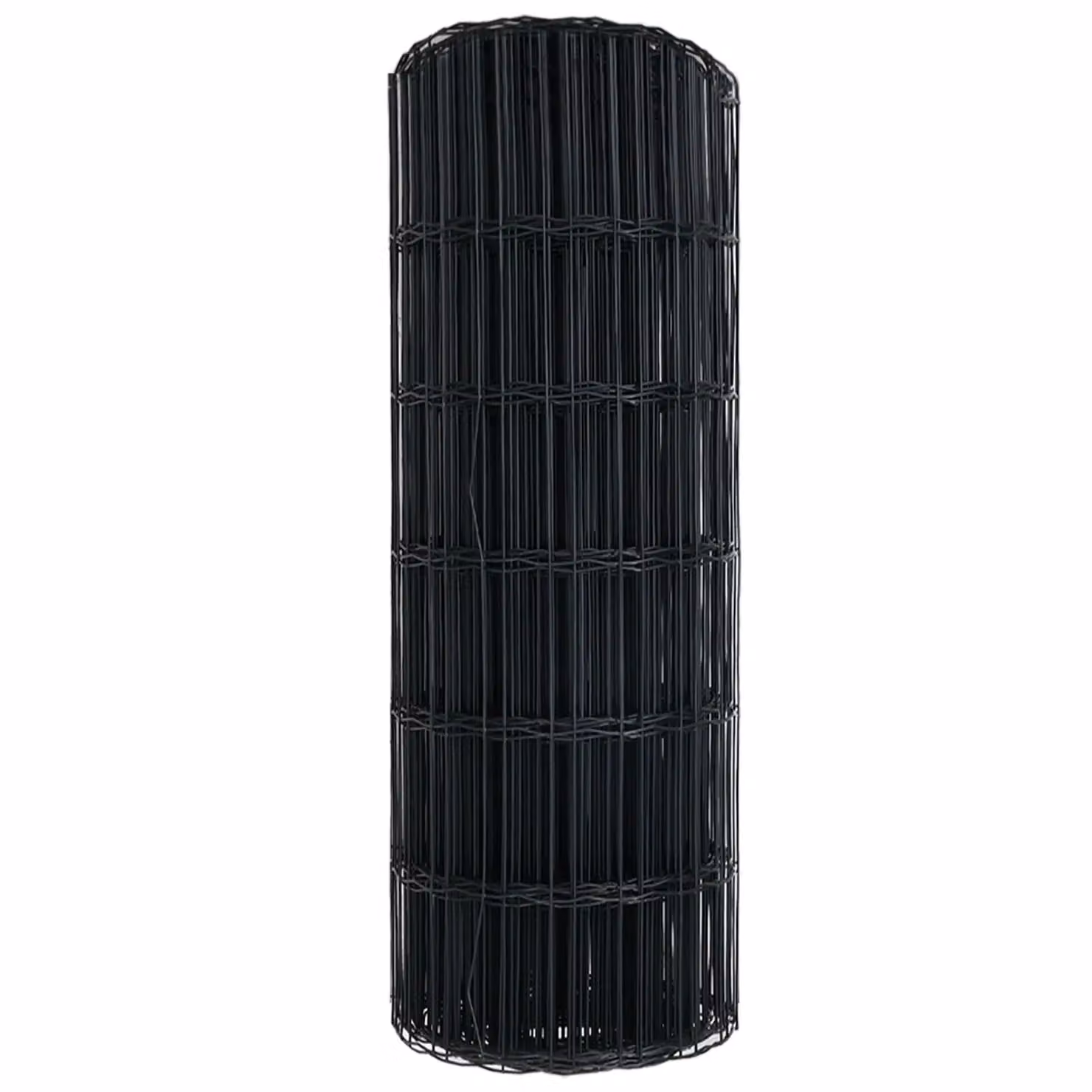 Berkfield Home Euro Fence Grey PVC Coated Steel Fencing, H: 0.6 m x L: 50 m – 5