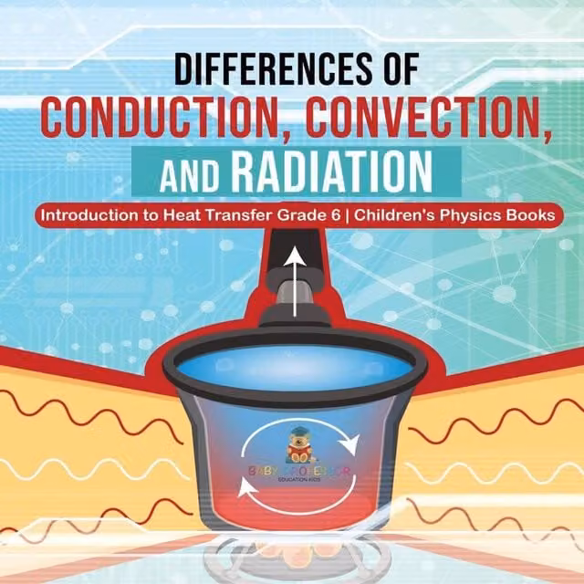 Baby Professor Differences of Conduction, Convection, and Radiation Introduction Multicolour Paper Educational Resource