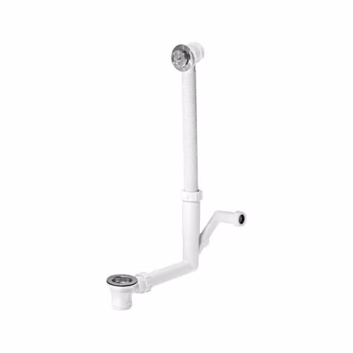 McAlpine WF21-SP Wasteflow Branch with 19/23mm Side Inlet Connection in White – 3