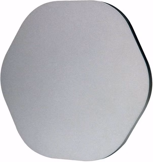 Netlighting Fusion Hexagonal LED Wall Light, Silver, 12W, 3000K, 1080lm, 19.2 cm – 1