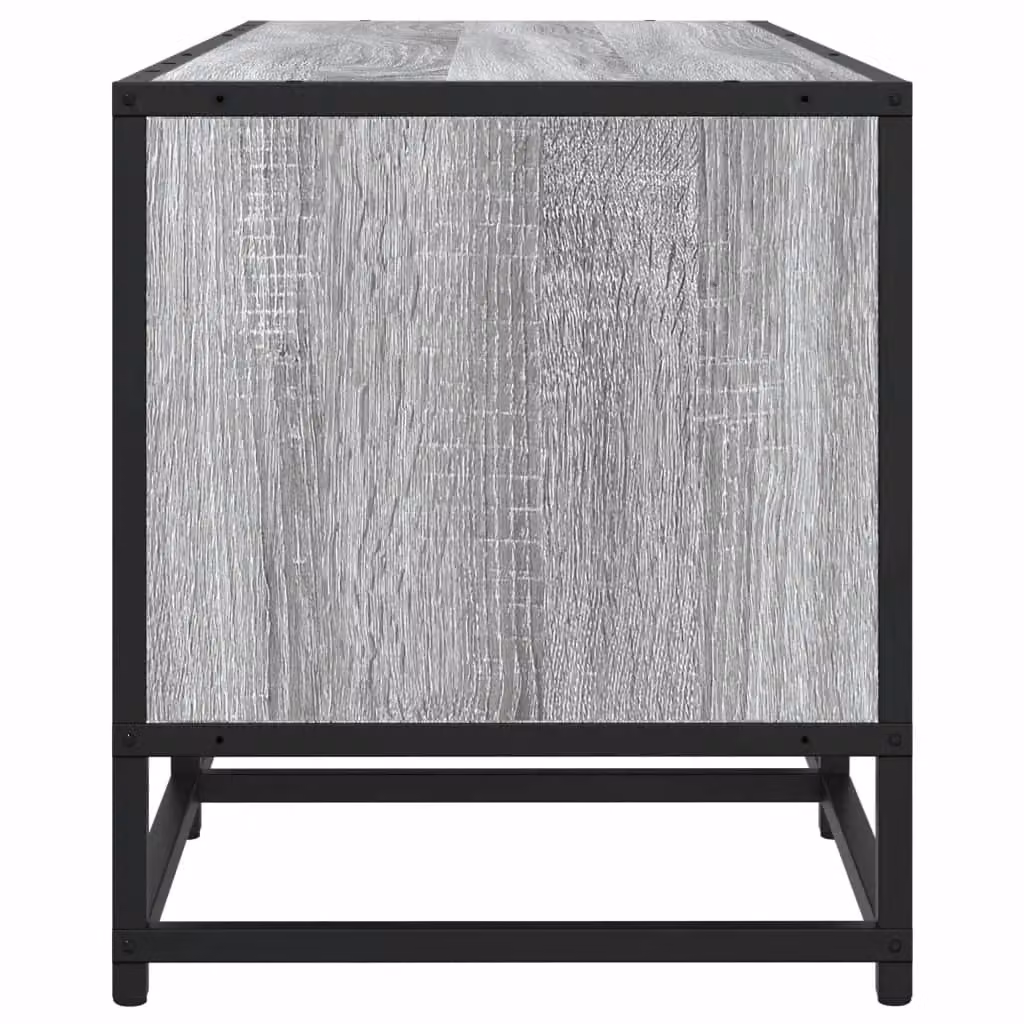 Berkfield Home Grey Sonoma TV Cabinet in Engineered Wood, W: 180 cm, D: 41 cm, H: 35 cm – 4