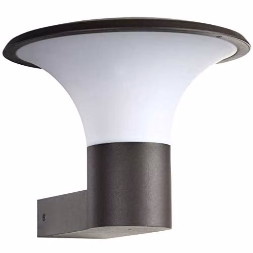 Luxform Perth Modern Up and Down Garden Wall Light in Anthracite Grey – 1