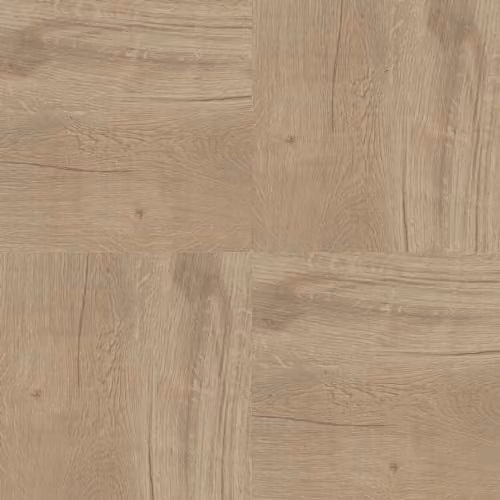 Arthouse Self-Adhesive Wood-Look Floor Tiles in Sand and Beige, W/D: 30.5 x 30.5 cm, 10 Tiles Per Pack