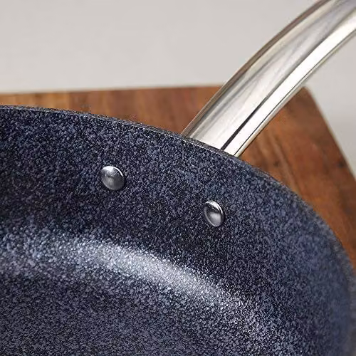 Tower Trustone Non Stick Frying Pan, Black, Diameter: 20 cm – 4