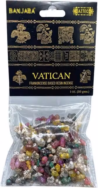 KDMD Vatican Banjara Tree Handcrafted Indian Aromatic Resin Incense, Multicolour, 6 g – 1