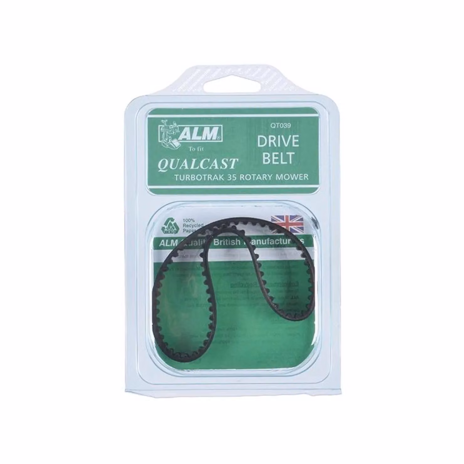 ALM Manufacturing Qt039 Drive Belt in Black and Multicolour – 2