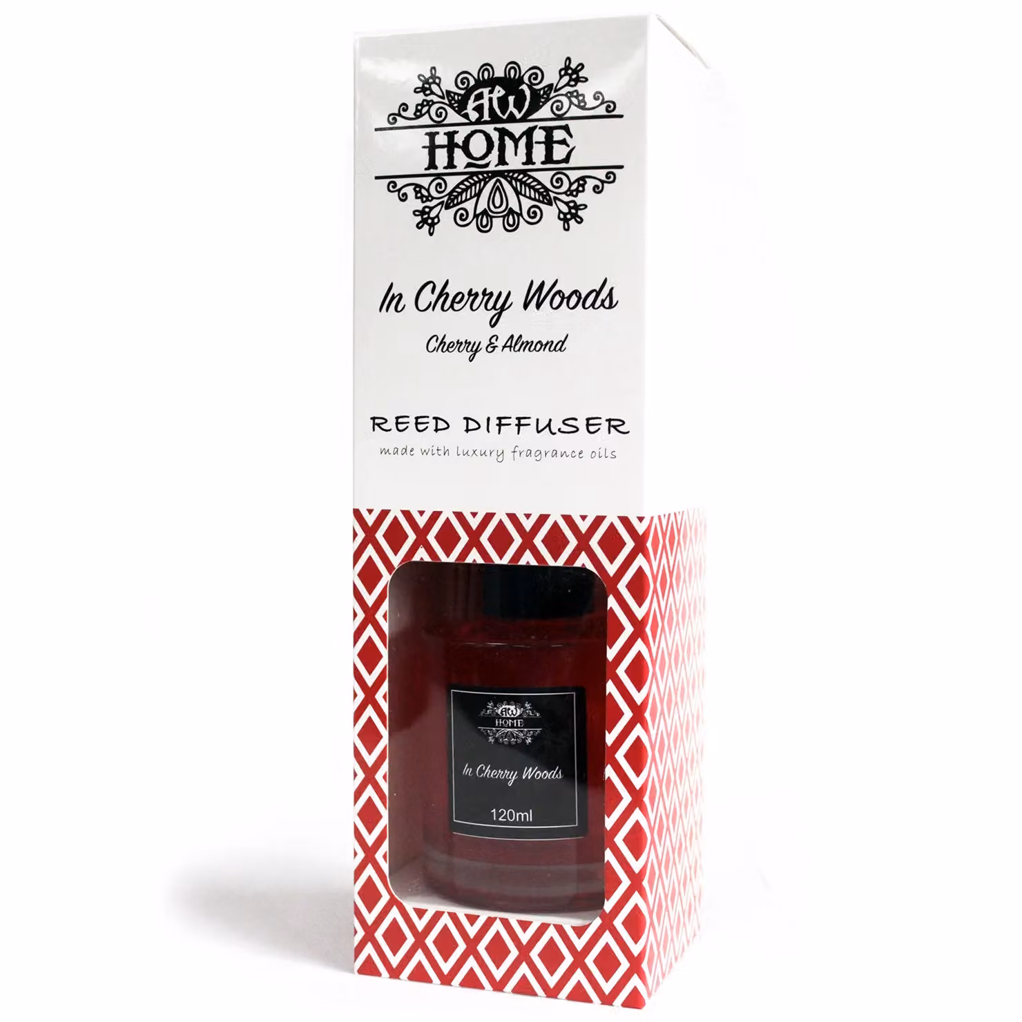 Ancient Wisdom Red Cherry Woods Reed Diffuser 120ml – 2