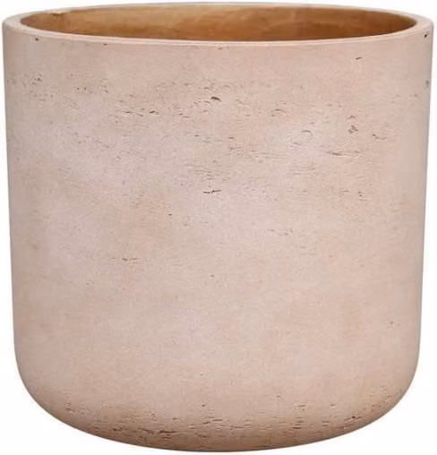 KDMD Hortus Classic Corsica Planter in Beige and Multicolour, H: 24 cm, W: 25 cm