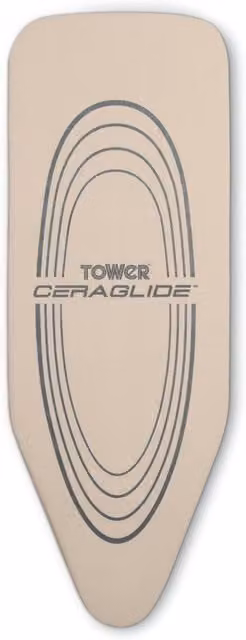 Tower Pro Replacement Ironing Board Cover for T873001MSH, 100% Cotton with Reflective Technology, Beige