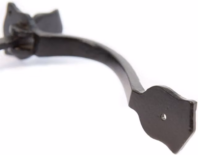 Hammer and Tongs Rustic Suffolk Iron Door Latch, Black, Pack of 2 – 1