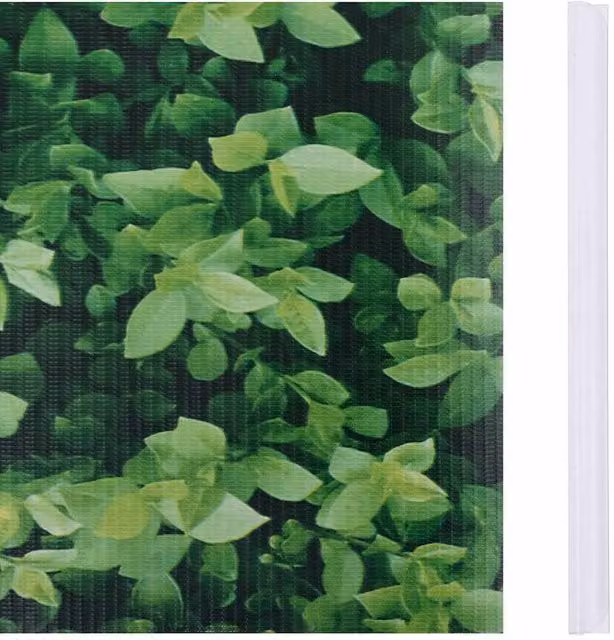 Berkfield Home Garden Privacy Screen in Green PVC and Polyester, 35 x 0.19 m – 1