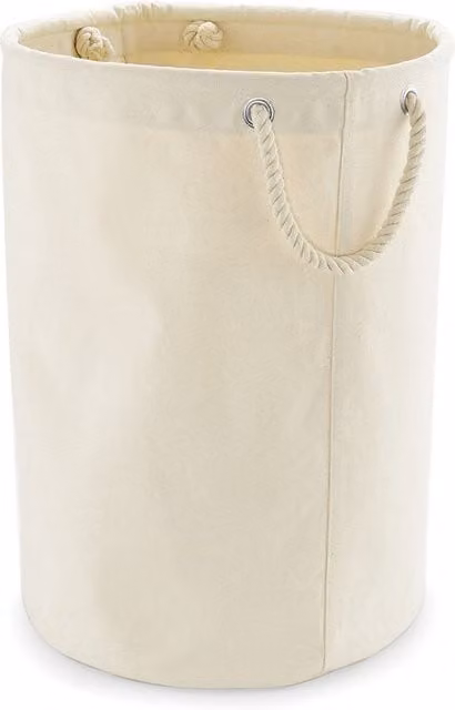Westford Mill Heavy Canvas Trug Storage Bag Pack of 2 in Beige, W/D/H: 40 x 40 x 50 cm