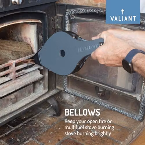 Valiant Fireside Bellows in Grey – 2