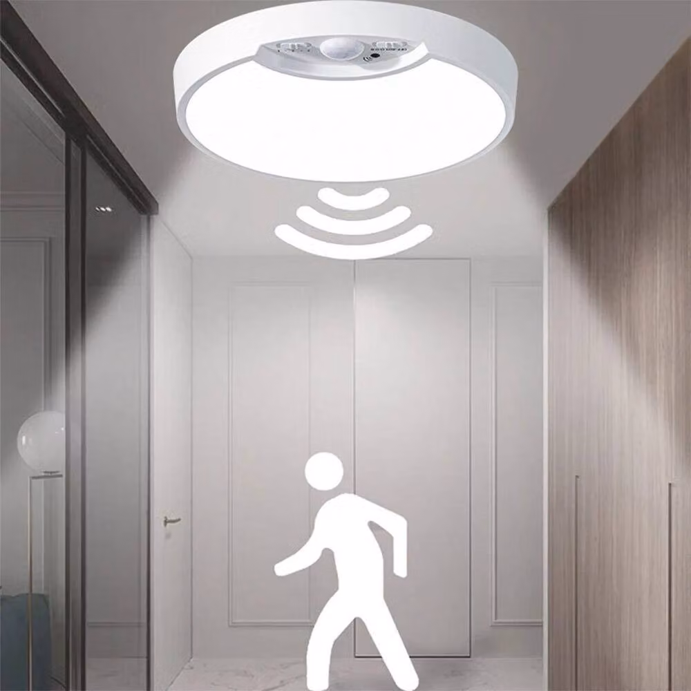 EONLION White LED Ceiling Light with PIR Motion Sensor – 4