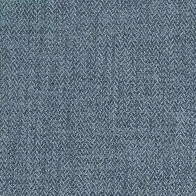Ante Decor Herringbone Fabric in Cornflower Blue