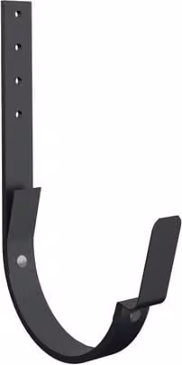 Lindab Flex-Fit Rafter Bracket for 180mm Half Round Steel Gutters, Matte Black
