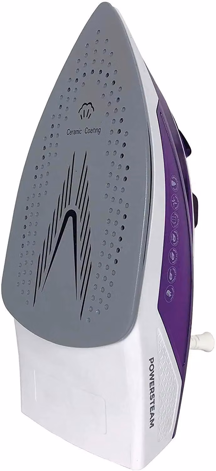 Igenix PowerSteam 2200W Steam Iron with Vertical Steam and Anti-Calc Function in Purple – 4
