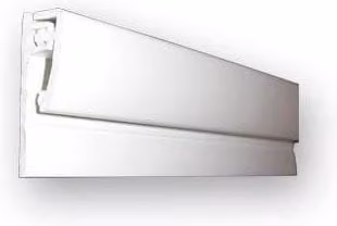 Storm Hygiene Cladding Two Part Starter Trim for 2-3mm Sheets, 3m Length, White