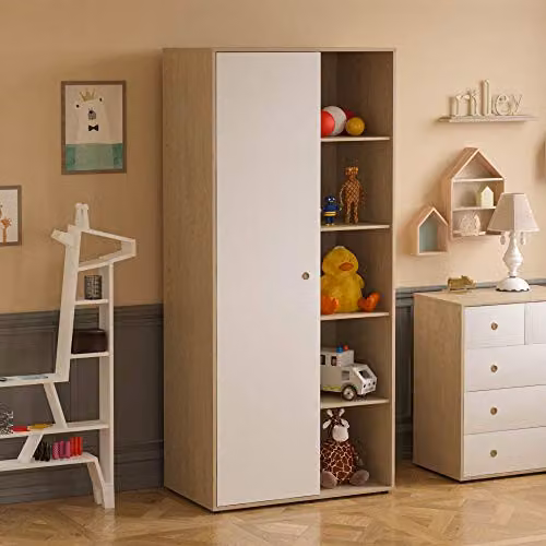 Junior Vida 3 Piece Childrens Bedroom Furniture Set in White and Oak – 2