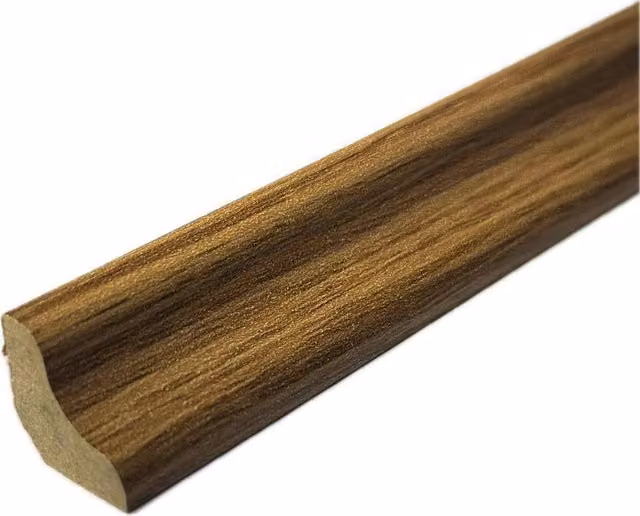 Vinyl Flooring UK Brown Scotia Beading Moulding 827, Pack of 5, Length: 2.4 m