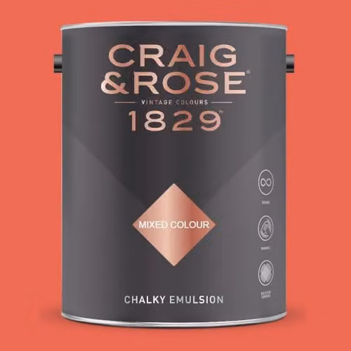 Craig & Rose 1829 Chalky Emulsion Paint in Troubadour, Matt Finish, 5 l