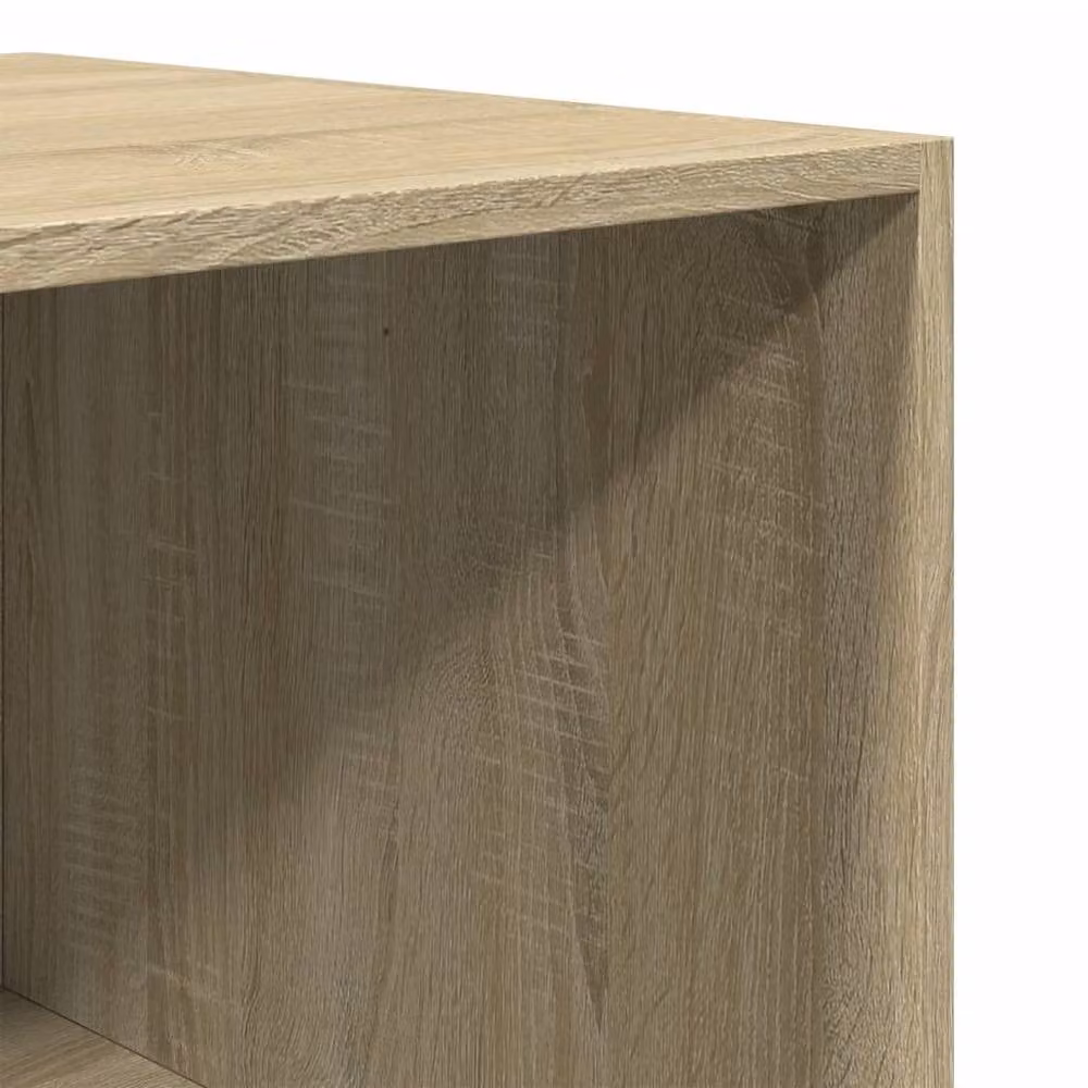 Berkfield Home Sonoma Oak Wardrobe in Light Oak, W/D/H: 100 x 50 x 200 cm – 2