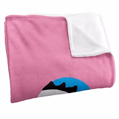 LOGOVISION White Silky Touch Super Soft Fleece Throw Blanket W/D/H: 152 x 127 x 1 cm – 2