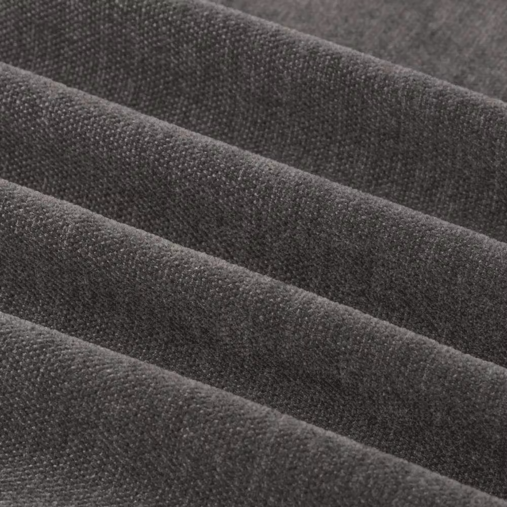 Furn Soft Chenille Blackout Pencil Pleat Curtains, Charcoal Grey, W: 229 cm, H: 229 cm – 6