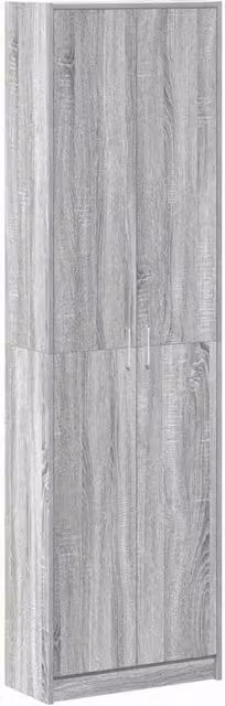 Berkfield Home Grey Sonoma Wardrobe W/D/H: 55 x 25 x 189 cm – 1