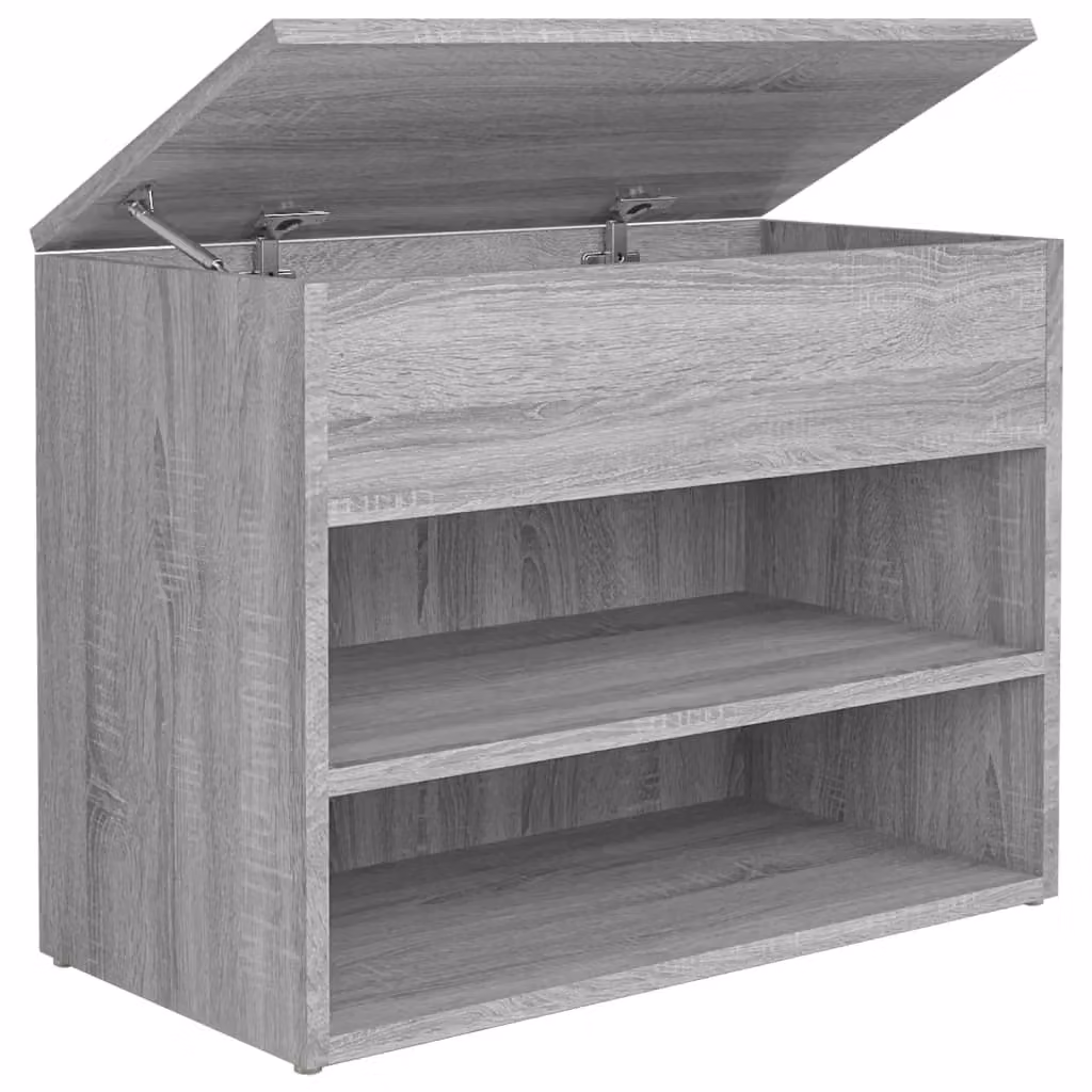 Berkfield Home Grey Sonoma Shoe Bench W/D/H: 60 x 30 x 45 cm – 1