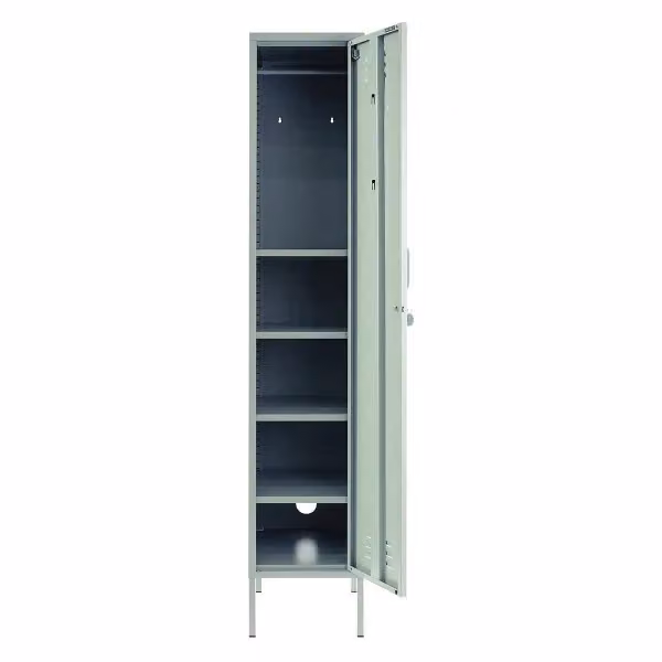 Mustard Made The Skinny Storage Locker in Sage Green, H 183 x W 46 x D 35 cm – 2